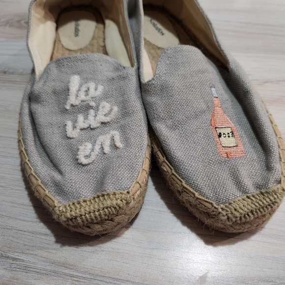 Soludos La Vie En Rose Espadrille Flats - Picture 3 of 8